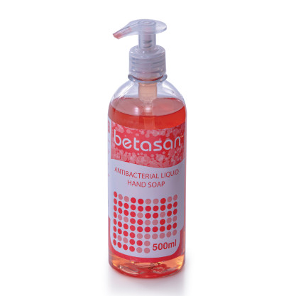 SSC-BET-023 - BETASAN ANTIBACTERIAL LQUID SOAP - 500ml x 9